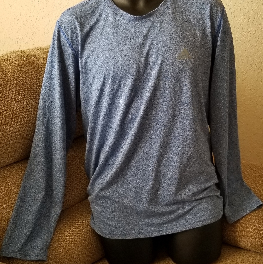 Adidas Climalite Mens Long Sleeve Top
